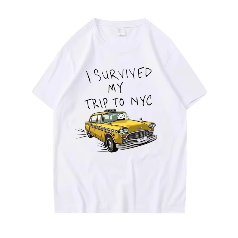 Summer Clothing Nyc - Komik Tişört Erkek Kadın NYC'ye Giden