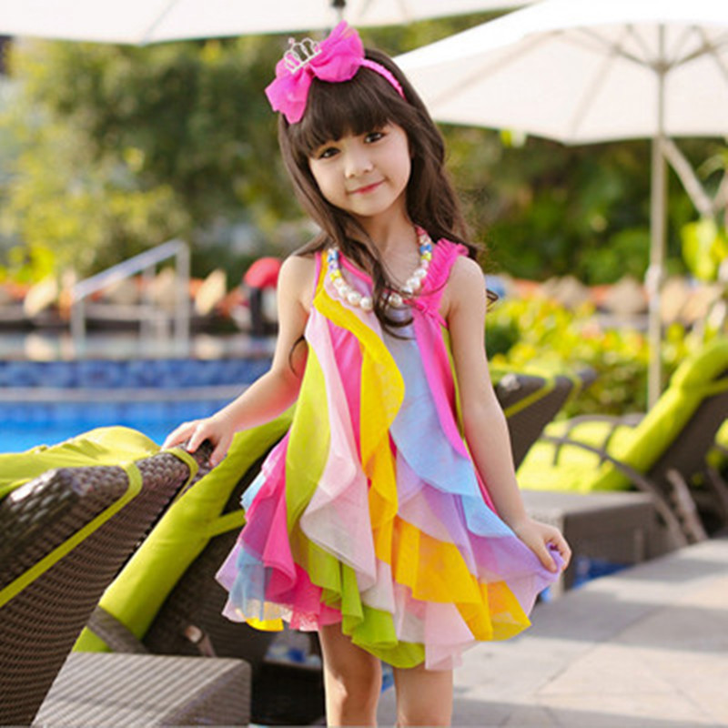 Summer Clothing For Teen Girls - Yaz kız elbise hiçbir kolye kore