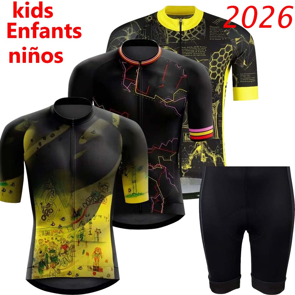 Summer Clothing Kids Sale - Çocuklar Fransa Turu 2026 Bisiklet Forması