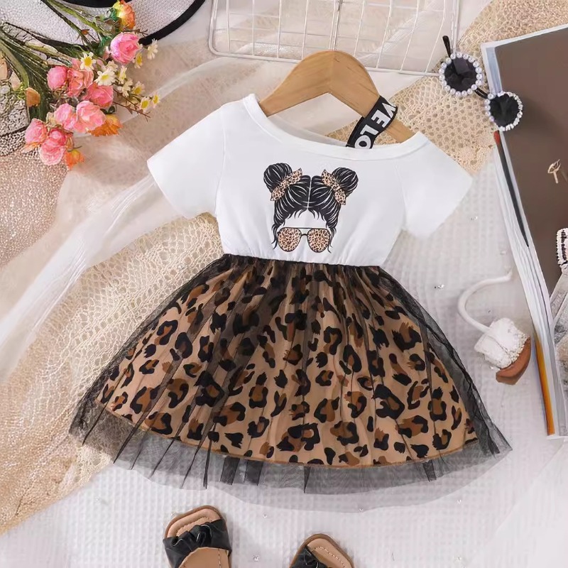 Summer Clothing For Teen Girls - 6M-3Y yaz çocuk kız elbise kısa
