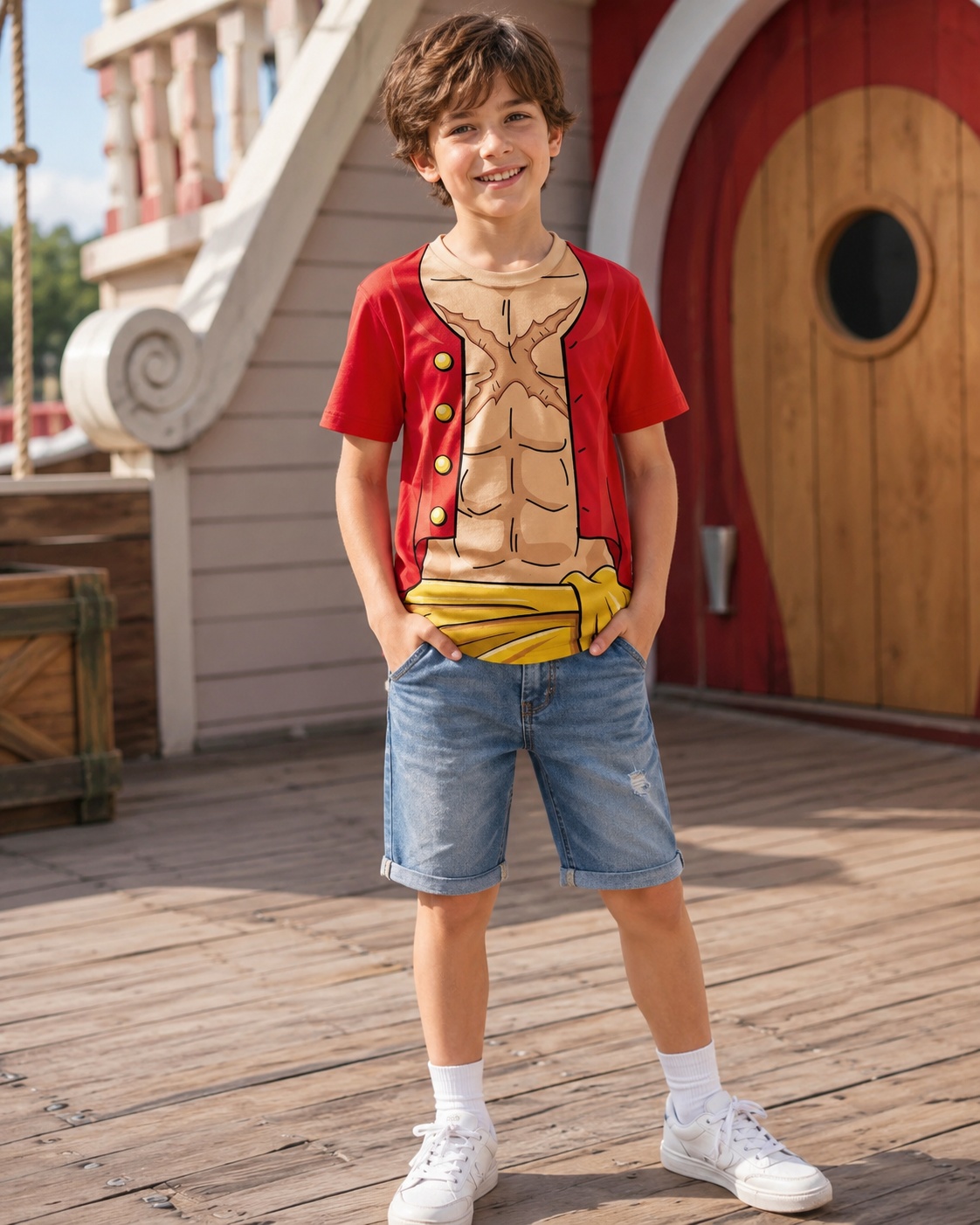 Summer Clothing Kids Sale - Sıcak Fırsat Yeni Anime One Piece