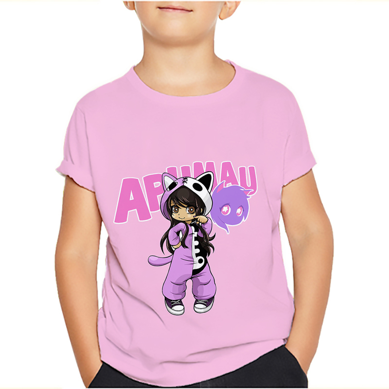 Aphmau Cat ws kedi T shirt kar - Summer Clothing Newborn incelemesi ve fiyatı