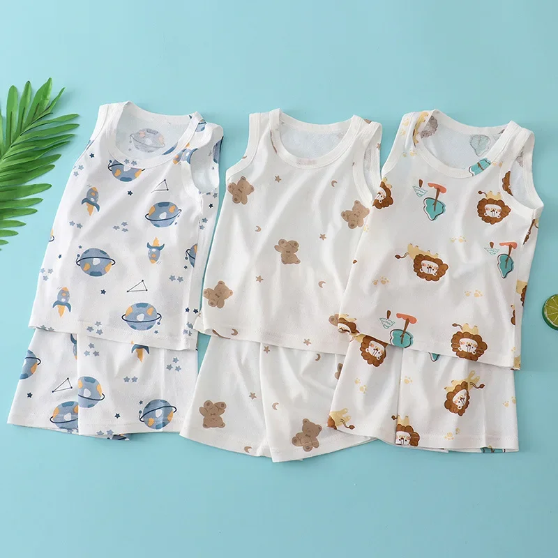 Çocuklar Bambu Pamuk Yelek Tak - Summer Clothing Newborn incelemesi ve fiyatı