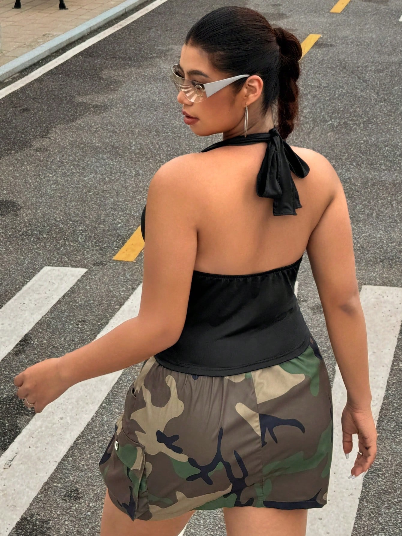 Yeni moda düz renk artı boyutu - Summer Clothing For Plus Size Women incelemesi ve fiyatı