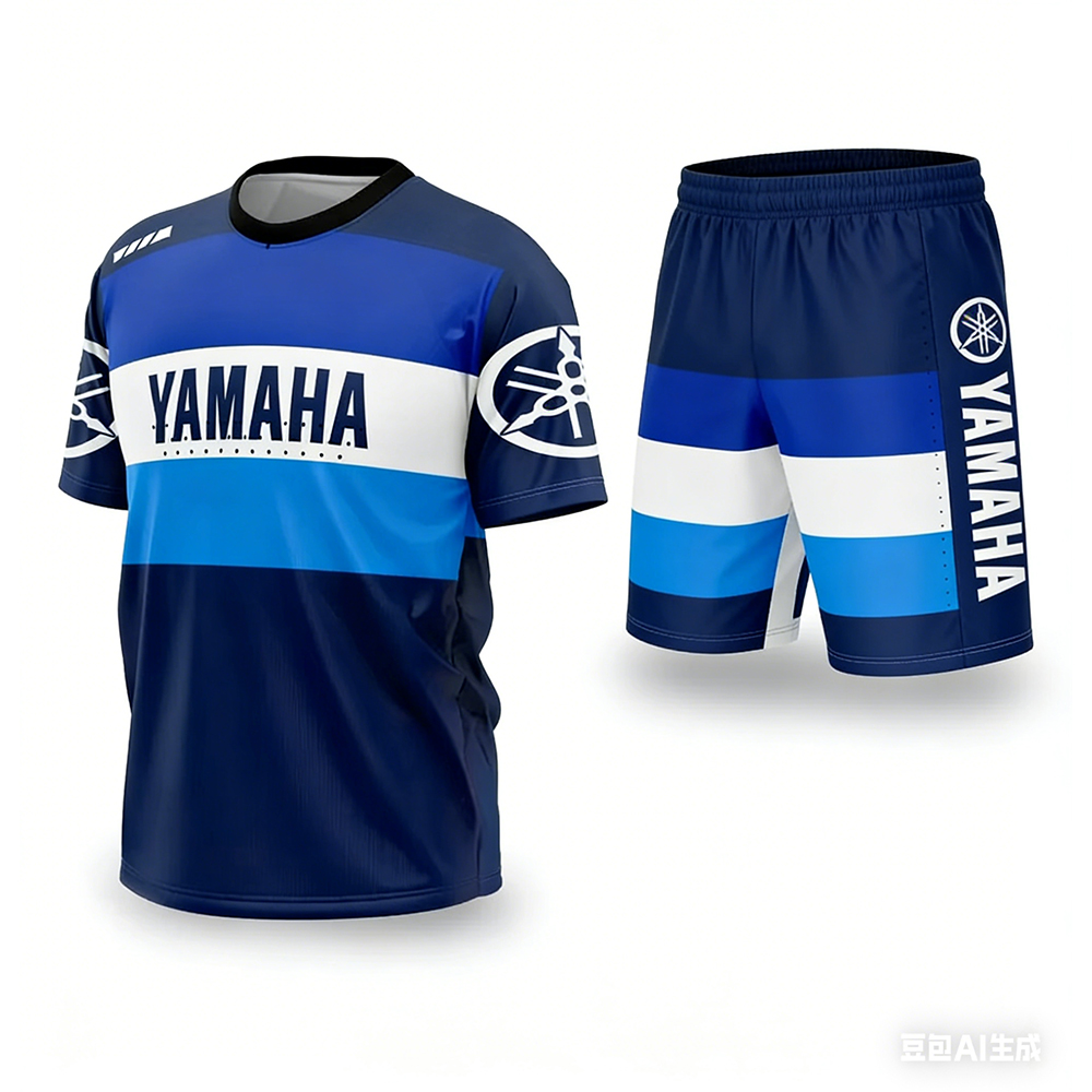 Yeni Yaz YAMAHA Erkek Kadın Mo - Summer Clothing Motorcycle incelemesi ve fiyatı