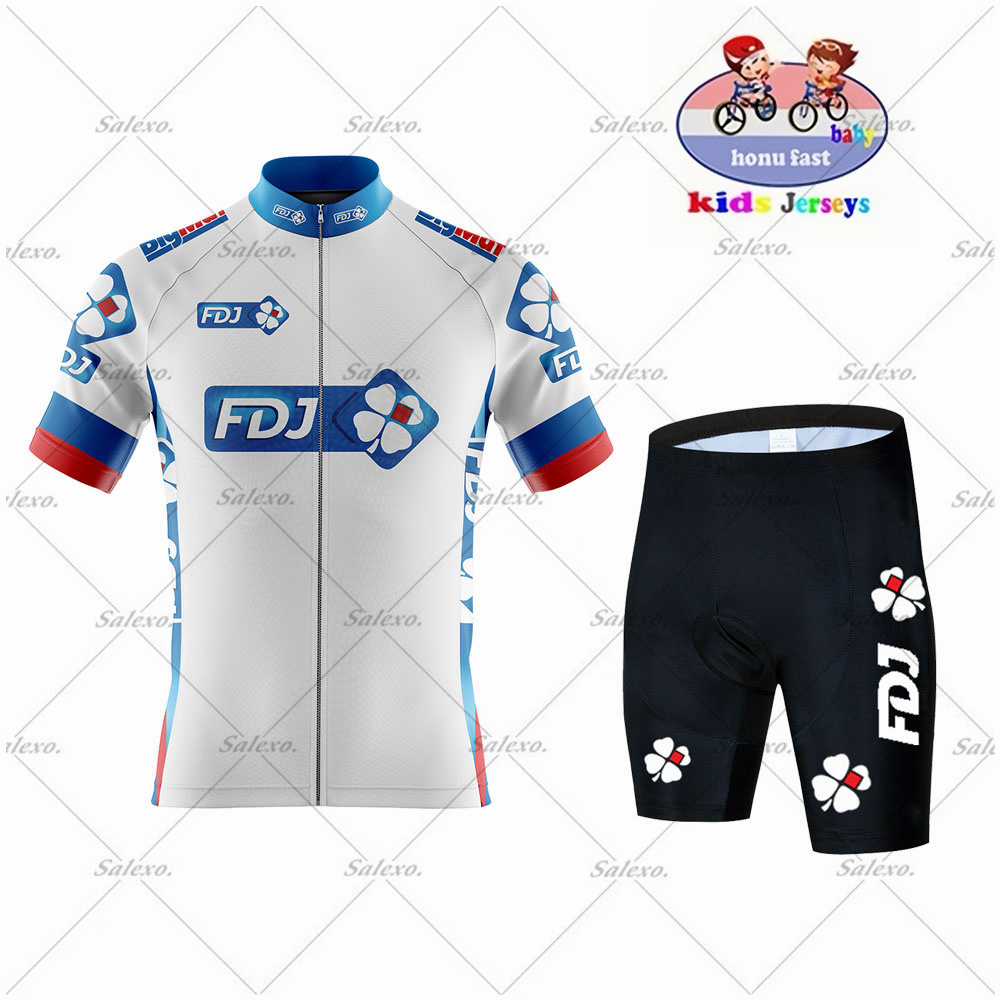 Çocuk FDJ Bisiklet Jersey Seti - Summer Clothing Kids Sale incelemesi ve fiyatı