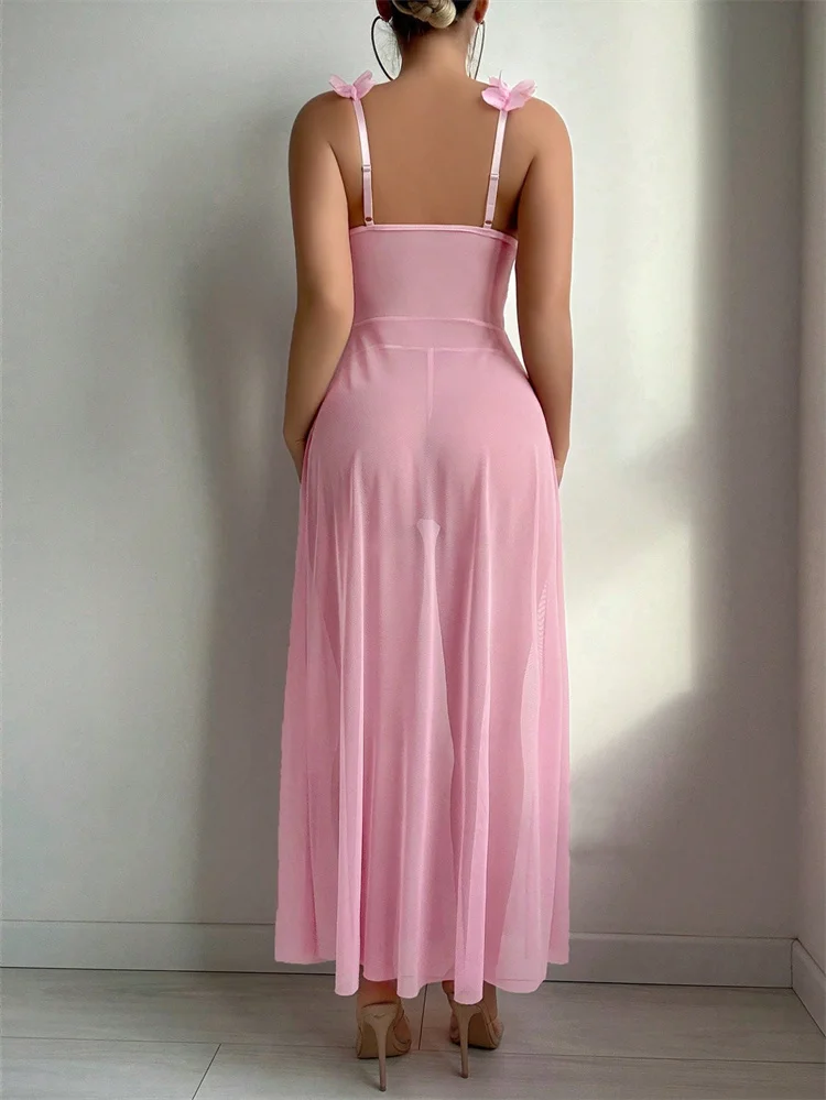Pembe Çiçekli Seksi Gecelikler - Summer Clothing For Petite Women incelemesi ve fiyatı