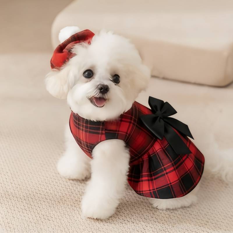 Evcil Köpek Kıyafetleri Ekose  - Summer Dog Clothing incelemesi ve fiyatı