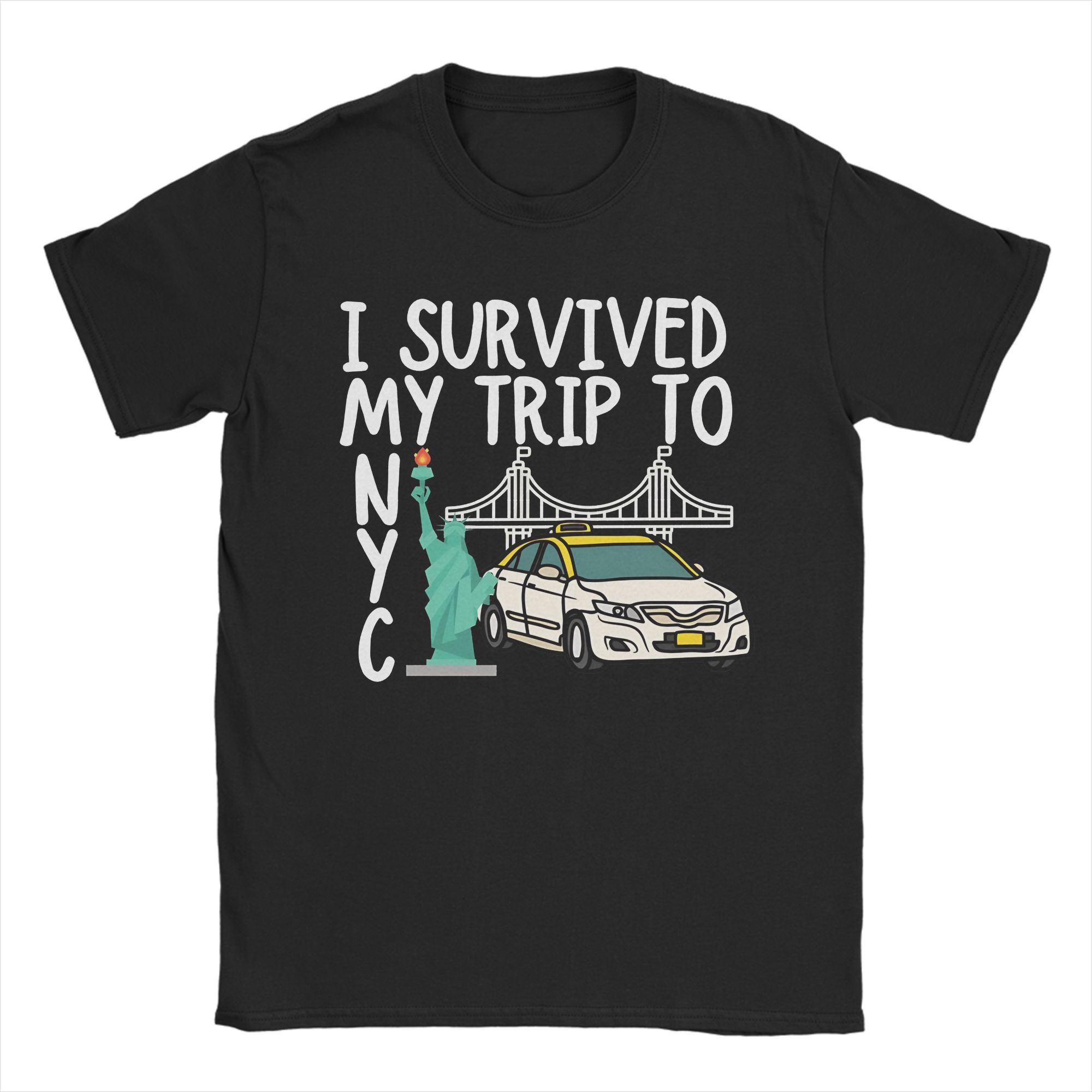 Vintage I Survived My Trip To  - Summer Clothing Nyc incelemesi ve fiyatı
